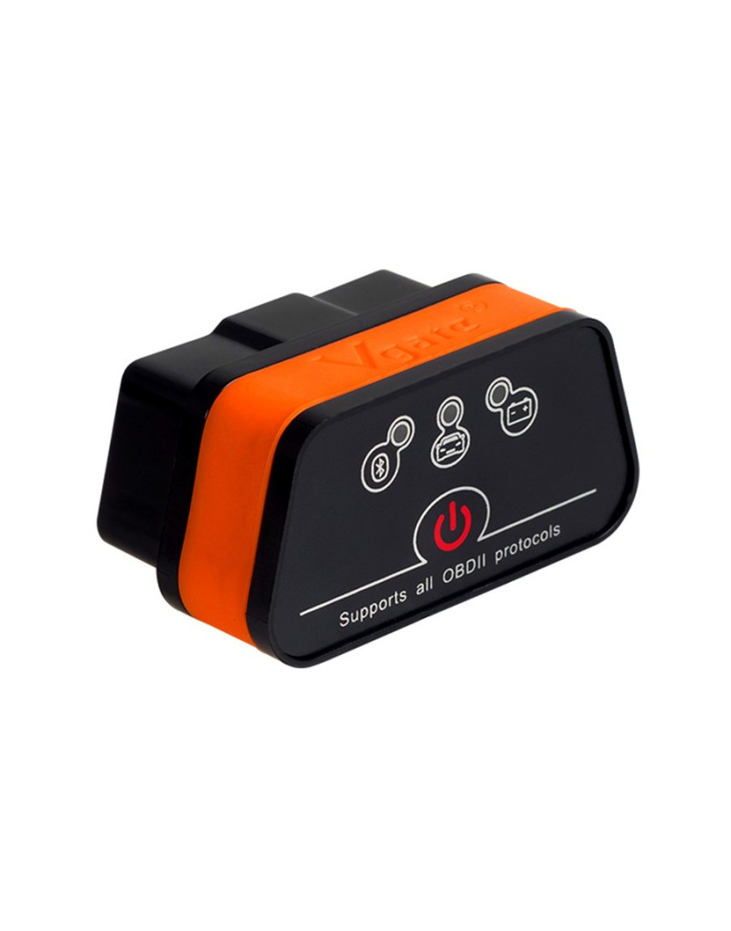 OBD2 Elm327 Wifi Bluetooth V1.5 / V2.1 OBD2 Car Diagnostic Scanner WIF  ELM327 Interface Works On the Cehicle Android / IOS Error Code （Black） 