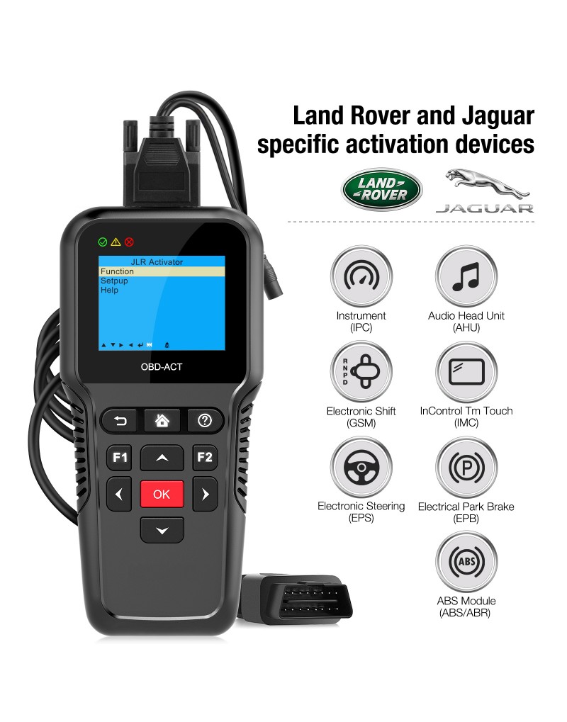 Car JLR Activator IPC Audio Head Unit Activator GSM EPS EPB InControl Tm  Touch ABS Module Activation