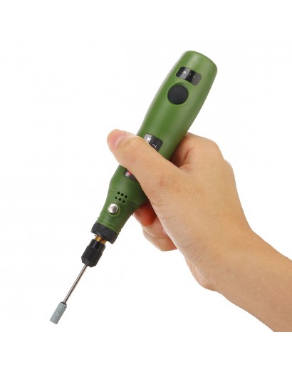 NEWACALOX Mini Grinder Machine USB Charging Variable Speed Rotary Tools Kit  Wood Grinder DIY Power Tool