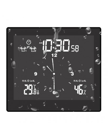 Digital Clock Waterproof...