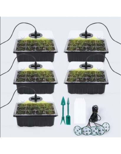 5 Set Seed Trays with Grow...
