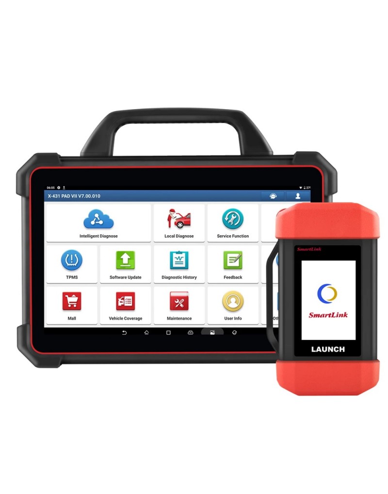 LAUNCH X431 PAD VII Pad 7 Full System Diagnostic Tool with ADAS Calibration  TPMS and Online Programming