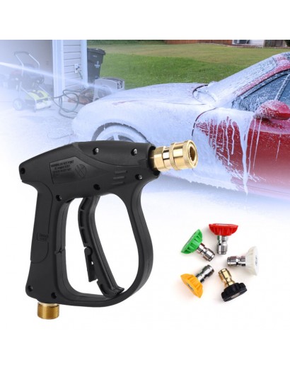 8 in1 Car Wash Brush Foam Gun Garden Hose Nozzle Foam Cannon Bottle Soap  Sprayer