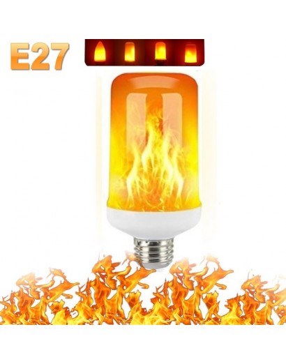 B22 E27 LED Flame Light...