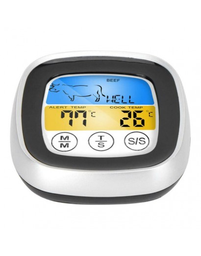Meat Thermometer 2in1...