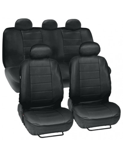 Black Leatherette Car Seat...
