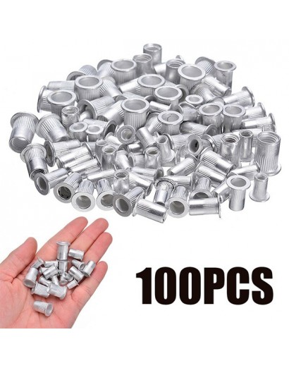 100pcs Steel Aluminum Rivet...