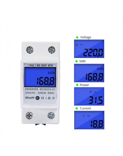 LCD AC Meter Electricity...