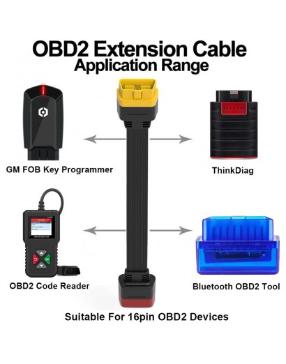 OBD2 Extension Cable For...